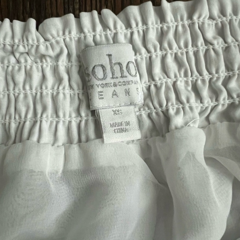SOHO white Midi Skirt, Size X-small - Picture 10 of 10